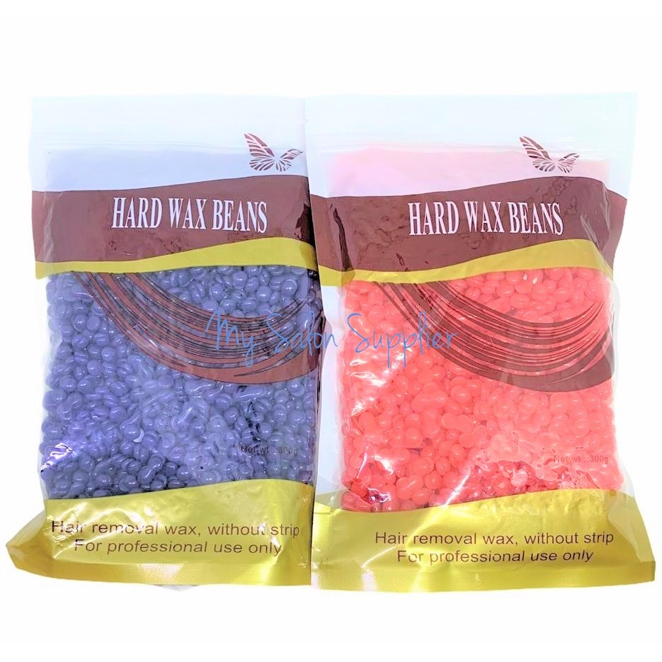 Perontok Bulu Waxing / Brazilian Hard Wax Beans 300gr Lavender / Rose