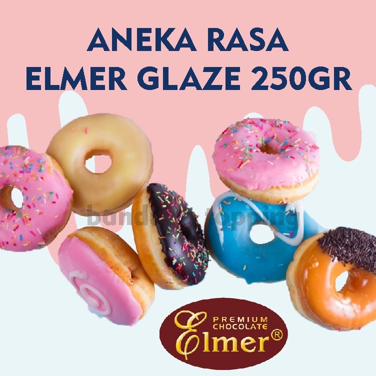 250gr dip glaze ELMER topping