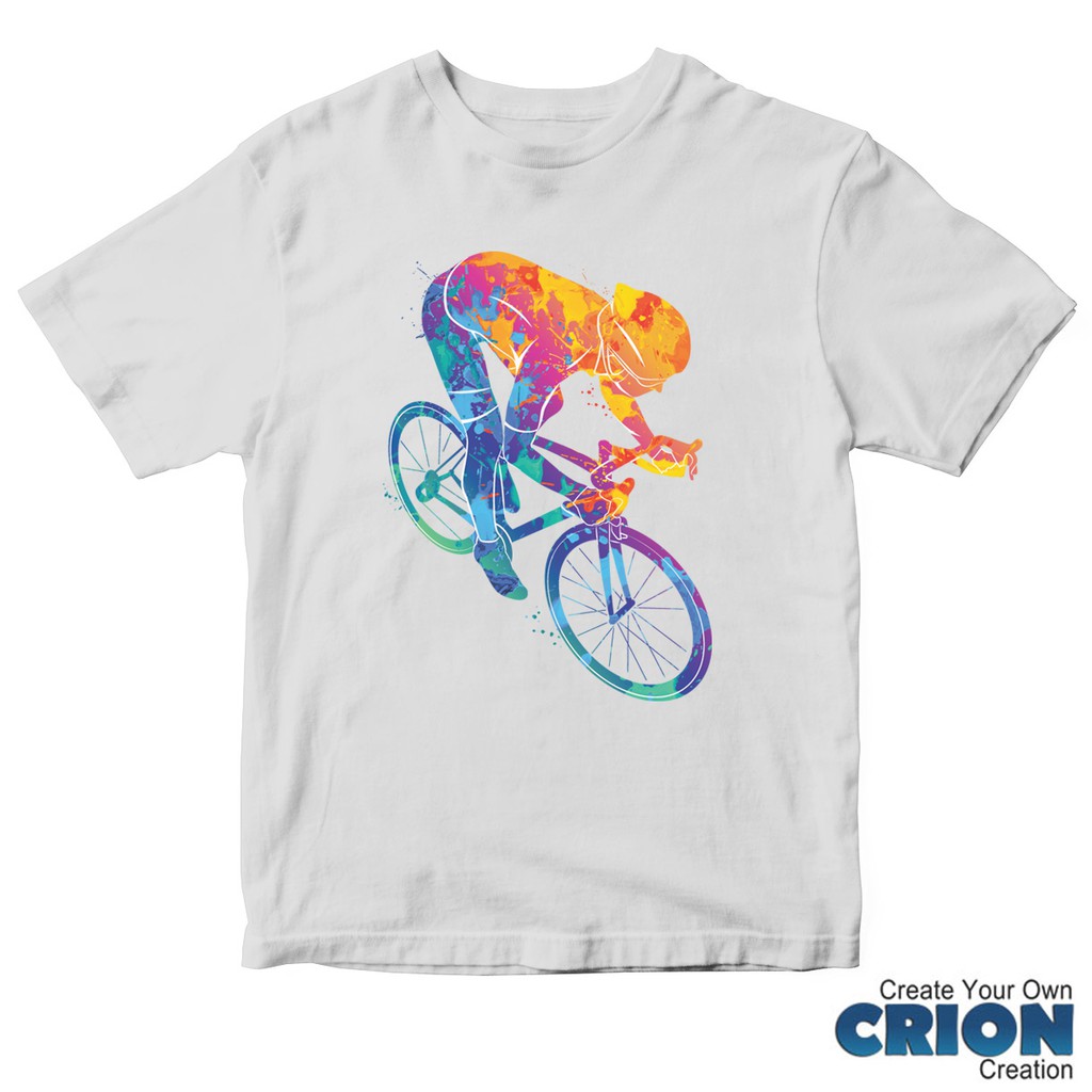 Kaos Inspirasi Pecinta Sepeda - Just Enjoy The Ride - By Crion