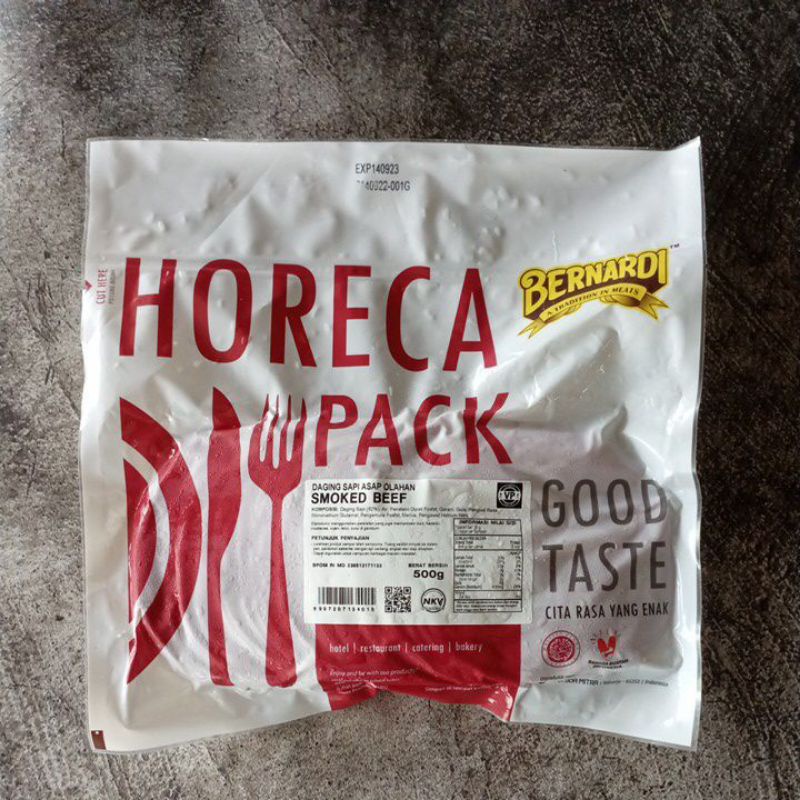 

BERNARDI HORECA SMOKED BEEF BULAT 500g