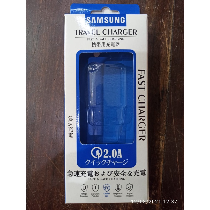 

PACKING IMPORT CHARGER BRANDED DELL 2.4A SAMSUNG BARANG FC + MIKA BENING (DALAM)