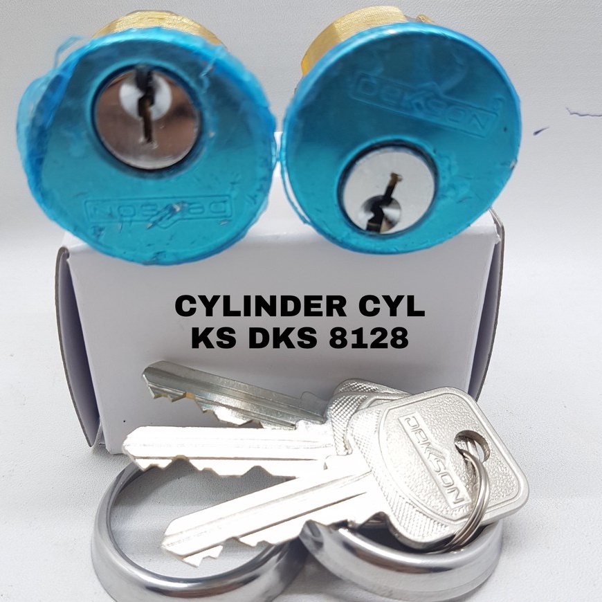 CYLINDER CYL KC DKS 8128 Silinder Kunci Aluminium Lock KC 8128 Dekkson