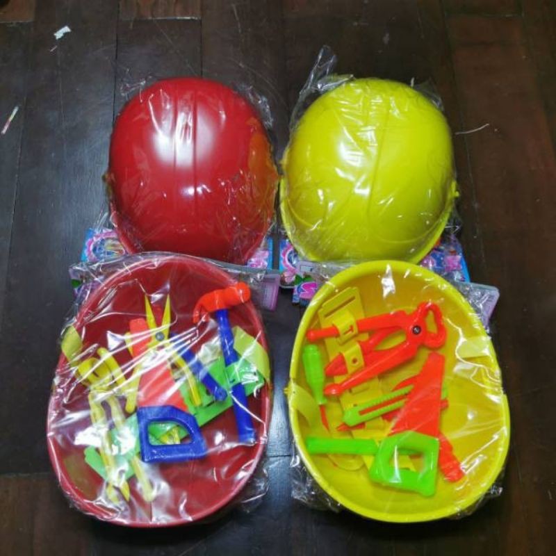 Mainan Anak Helm Perkakas Murah Mainan Perkakas Peralatan Tukang