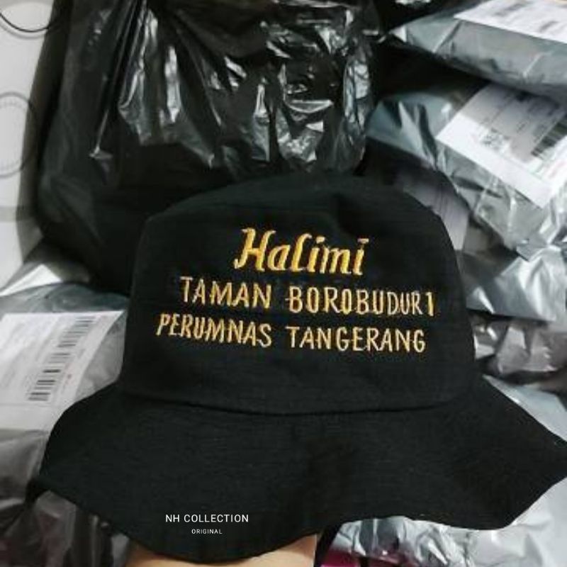 Topi Rimba/Topi Gunung Dewasa GRATIS Bordir Nama/Logo Custom Lewat Chat