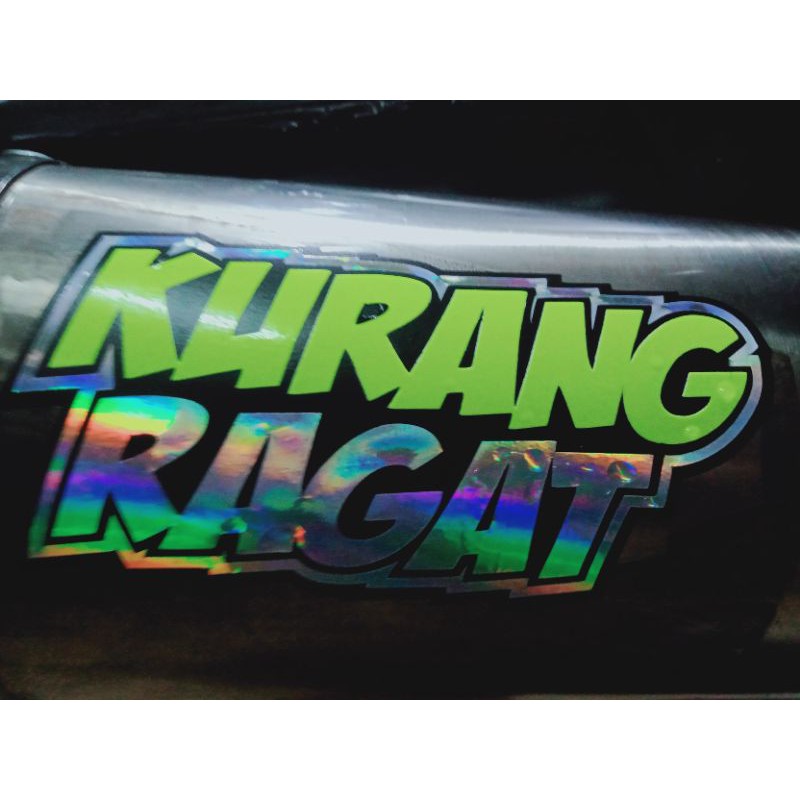 

sticker KURANG RAGAT