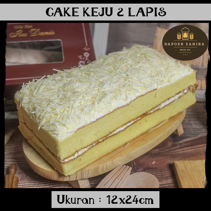 

KUE LAPIS TOPPING KEJU | CAKE KEJU 2 LAPIS
