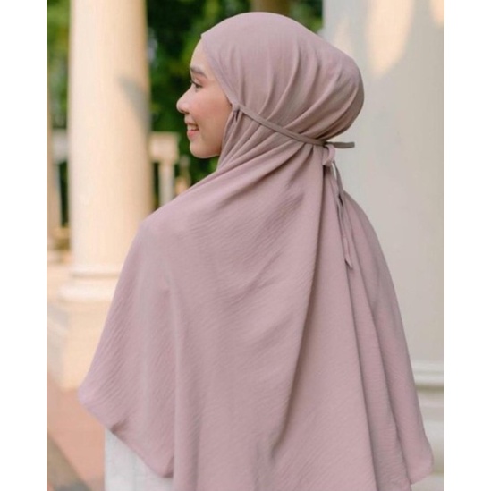 Bergo Crinckle  Airflow Premium / Hijab bergo Maryam 90x100 CM