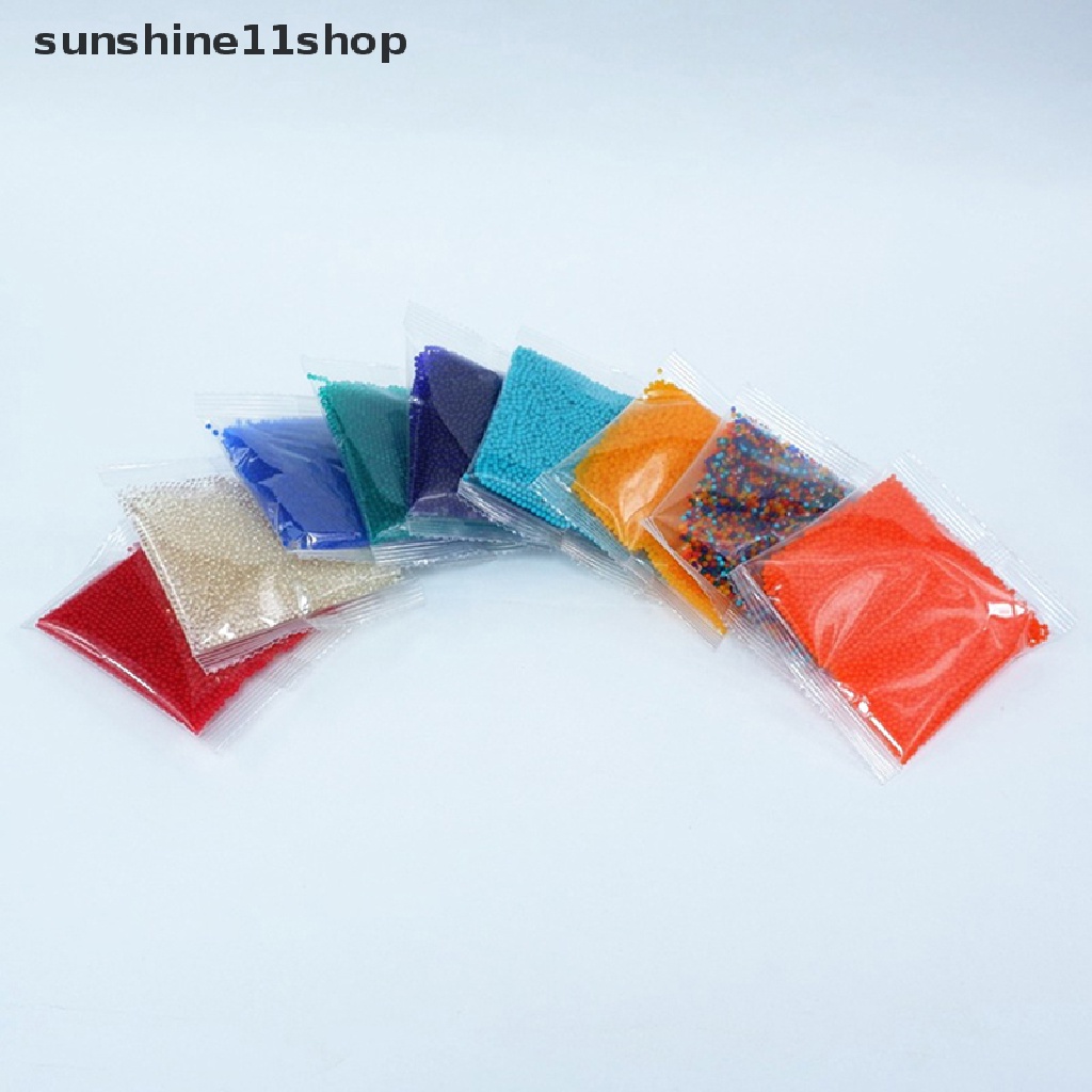 Sho 10000pcs 7-8mm Bola Gel Air Untuk Filler Vas Bunga DIY