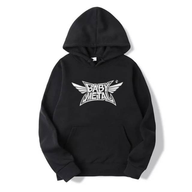 Jaket Hoodie Musik Band BABYMETAL | Hoodie Distro | Jaket Pria | Jaket Wanita | Jaket Hoodie Murah