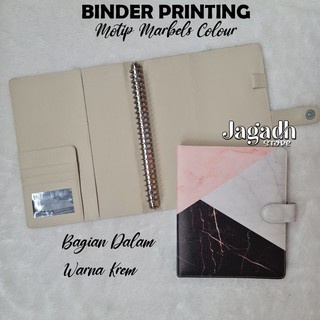 

Hadir Binder Printing Motip Marbels Colour, A5 & B5 Berkualitas