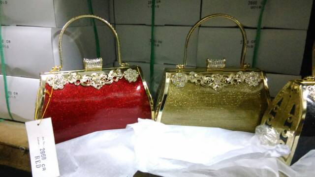 Tas Pesta Farnell  BESAR Wanita 2868/2871/2816 Clutch Kondangan Farnell