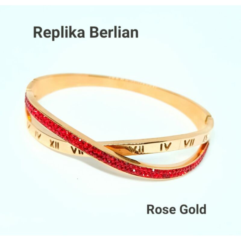 Gelang Replika Berlian Titanium