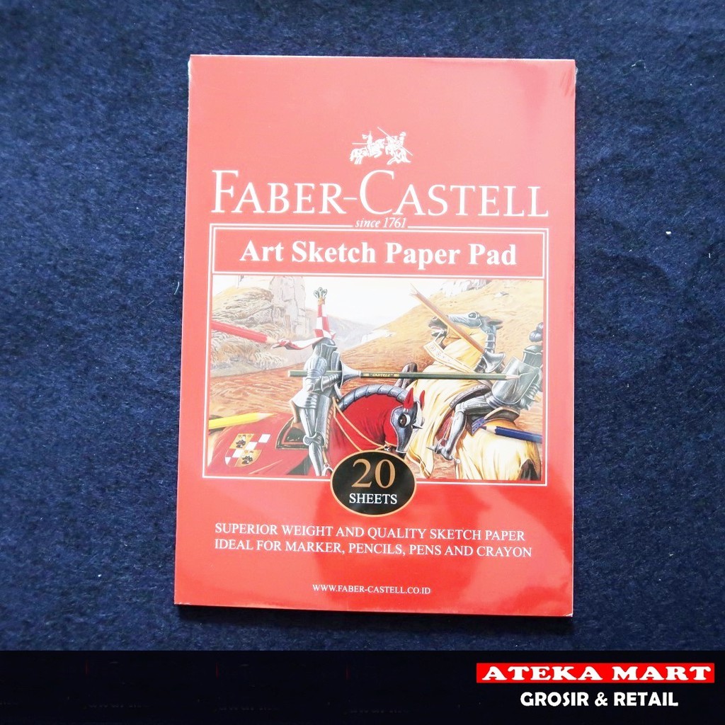 

FABER CASTELL SKETCH BOOK A5/BUKU GAMBAR