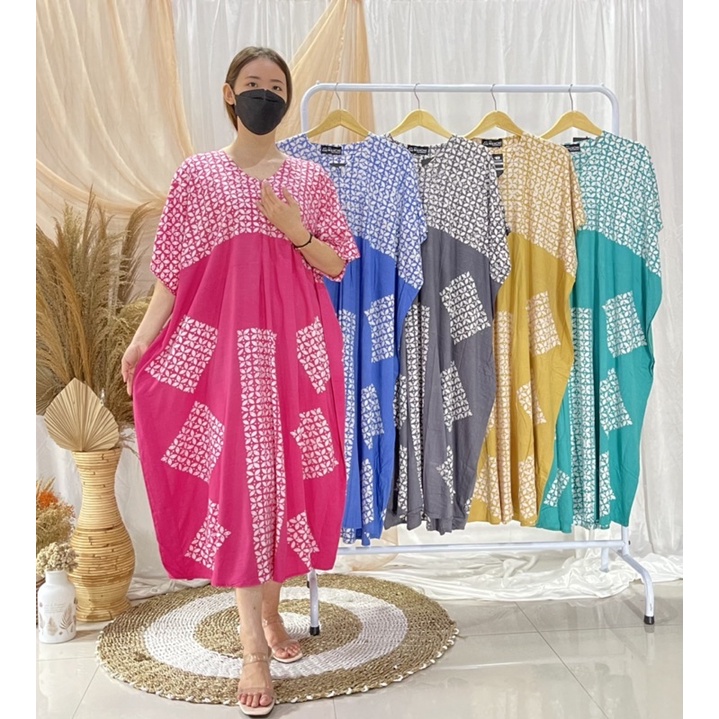 daster huza, dress batik, daster kalong, daster premium