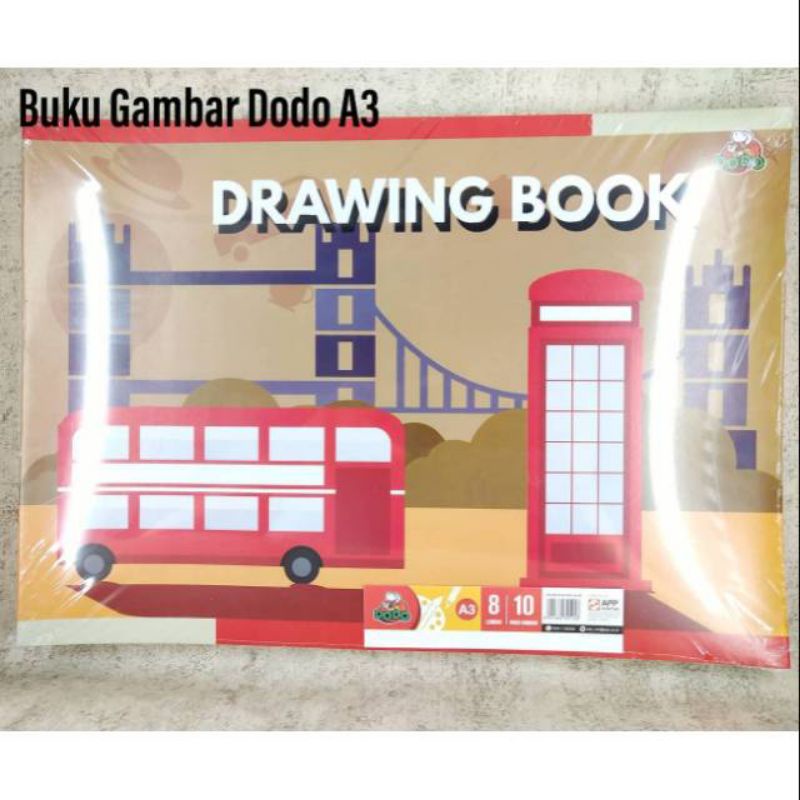 

Buku Gambar A3 Dodo ( 1pak/10buku )