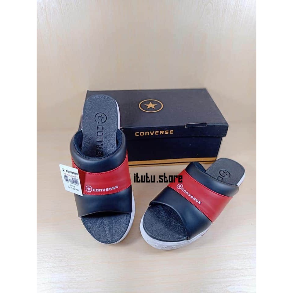 SANDAL CONVERSE TRISCO MERAH/ ONE STAR/ SANDAL SELOP/ SANDAL FLIP FLOP/ SANDAL SLIDE