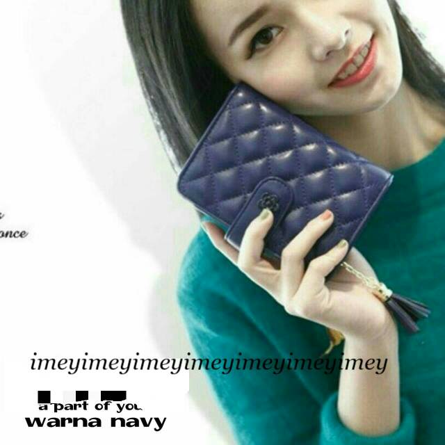 Dompet flower dompet lipat dompet wanita dompet murah lokal