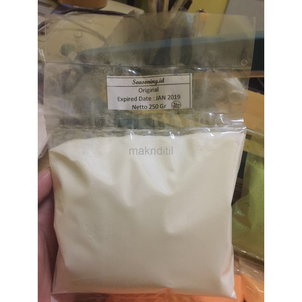 

Asin Gurih Original 250 Gram / Bumbu Kentang Goreng