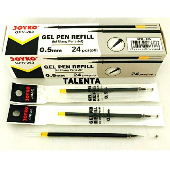 

Q10844☟ Isi Ulang Reffil Pulpen Joyko Gel GPR 263