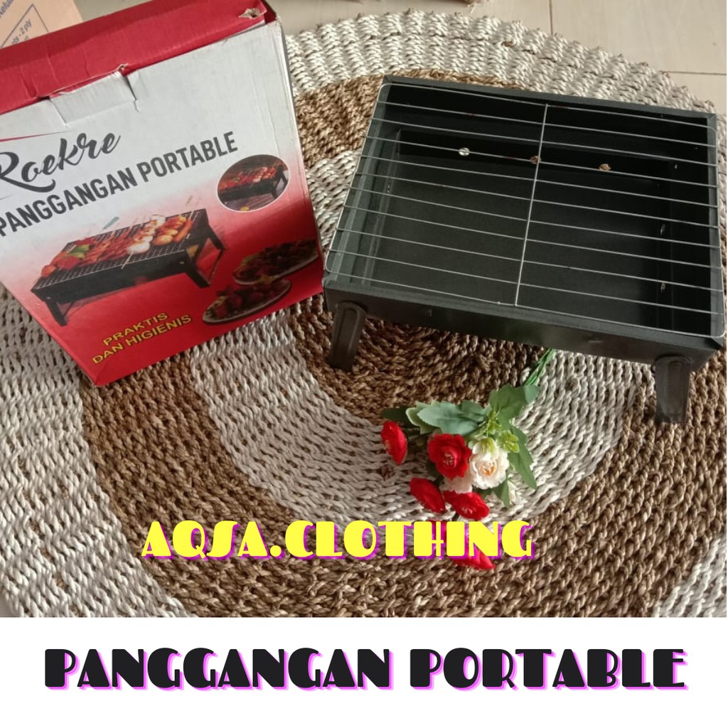 ALAT PANGGANG BBQ GRILL PORTABLE SERBAGUNA ROEKRE