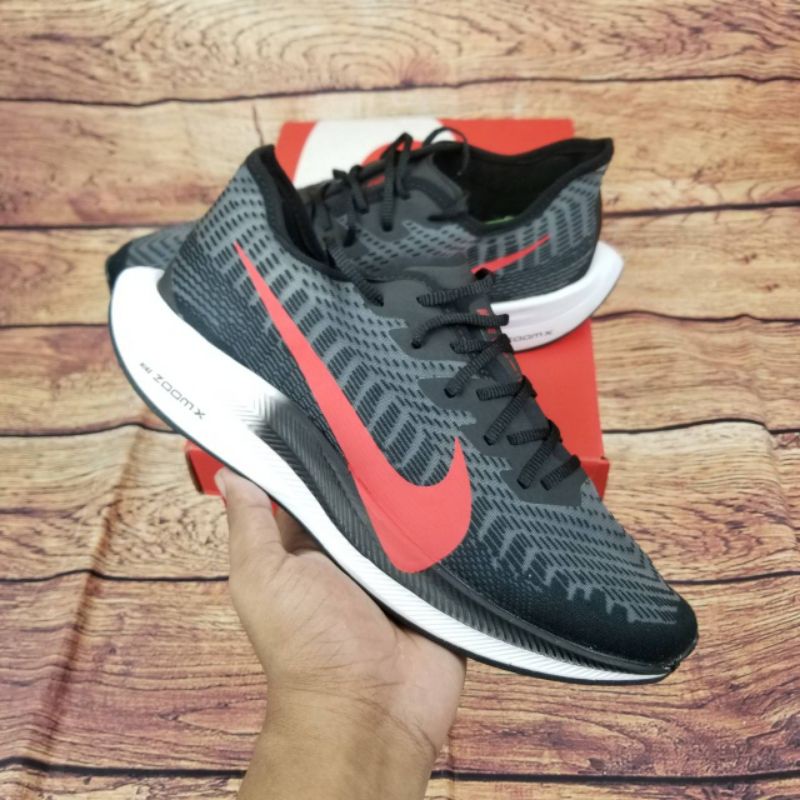 SEPATU PRIA NIKE PEGASUS TURBO 2 BLACK RED