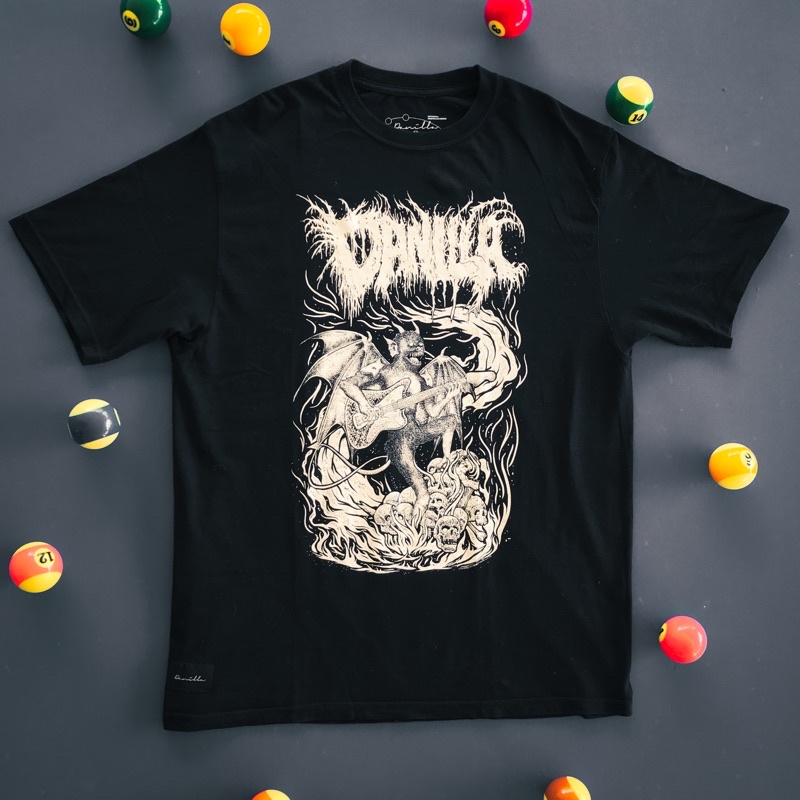 kaos band Danilla x chaoticsense brand new original