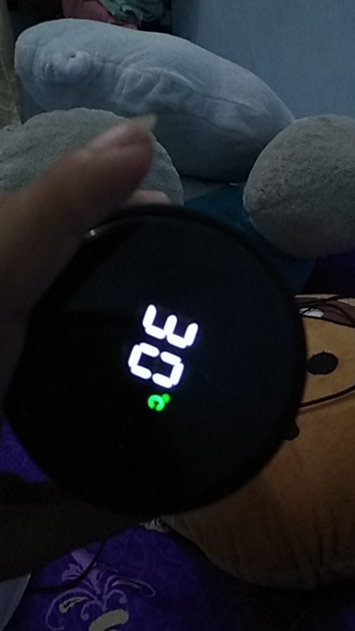 Neo Led Tumbler Custom Grafir Nama Logo Smart Temperature Termos Teh Kopi