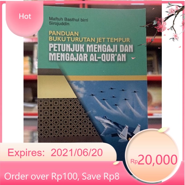 Original Petunjuk Mengaji & Mengajar Al Qur'an, buku panduan turutan jet tempur MMQ Lirboyo