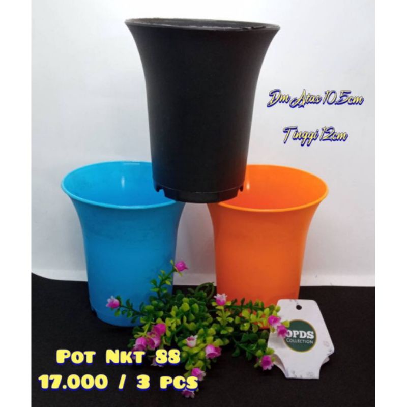 Pot bunga pot NKT pot plastik