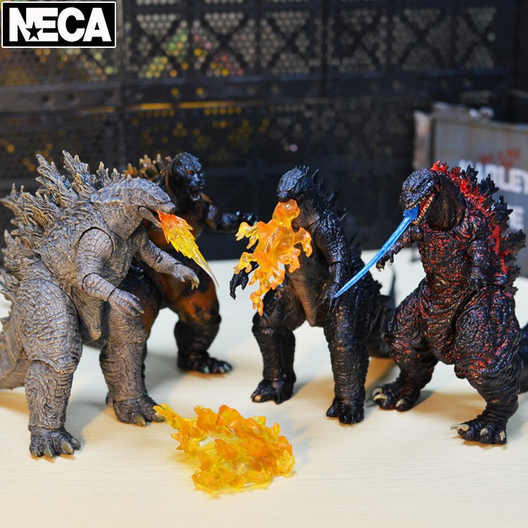  Mainan  Action Figure Anime Godzilla  Burns 2022 Monster 