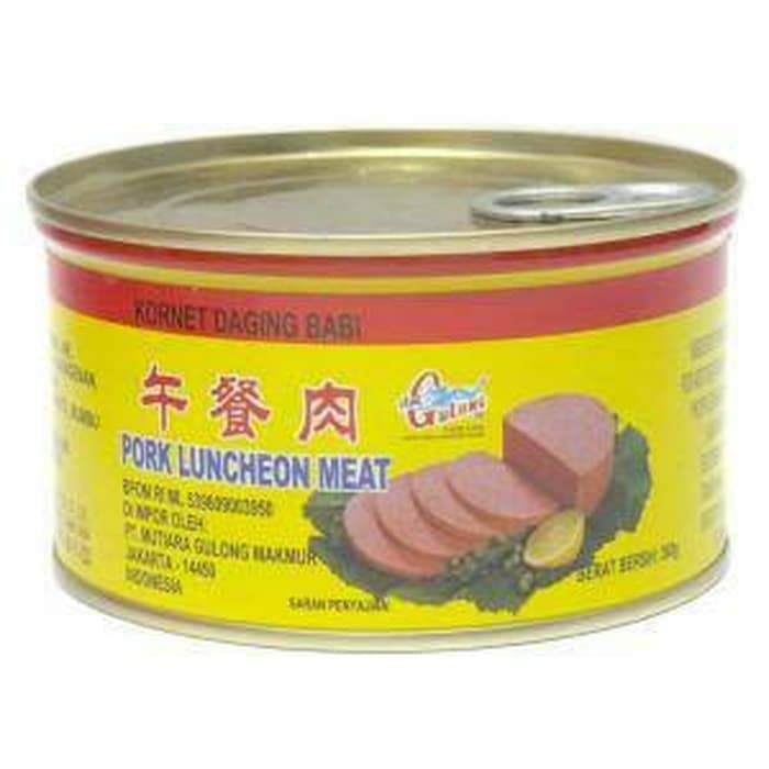 

Daging Babi Kaleng Maling gulong Canned Pork Luncheon Meat 397gr