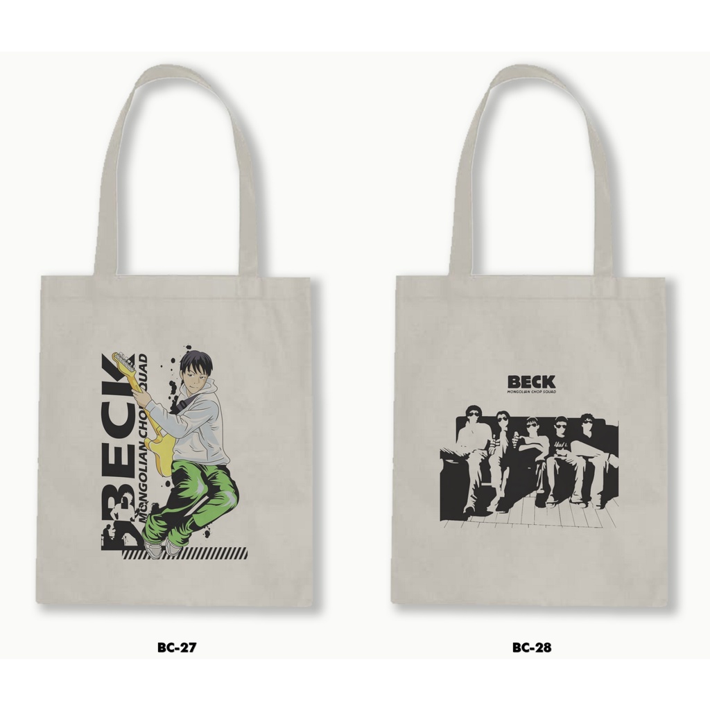 TOTE BAG BLACU - BECK : MONGOLIAN CHOP SQUAD .02