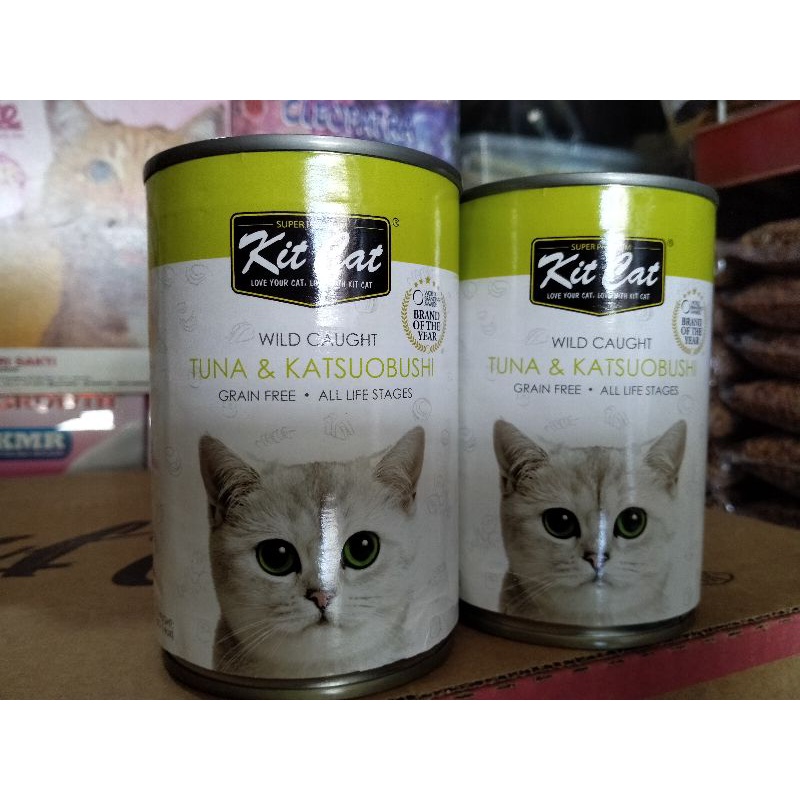 KIT CAT Kaleng 400 Gram - Makanan Kucing Basah