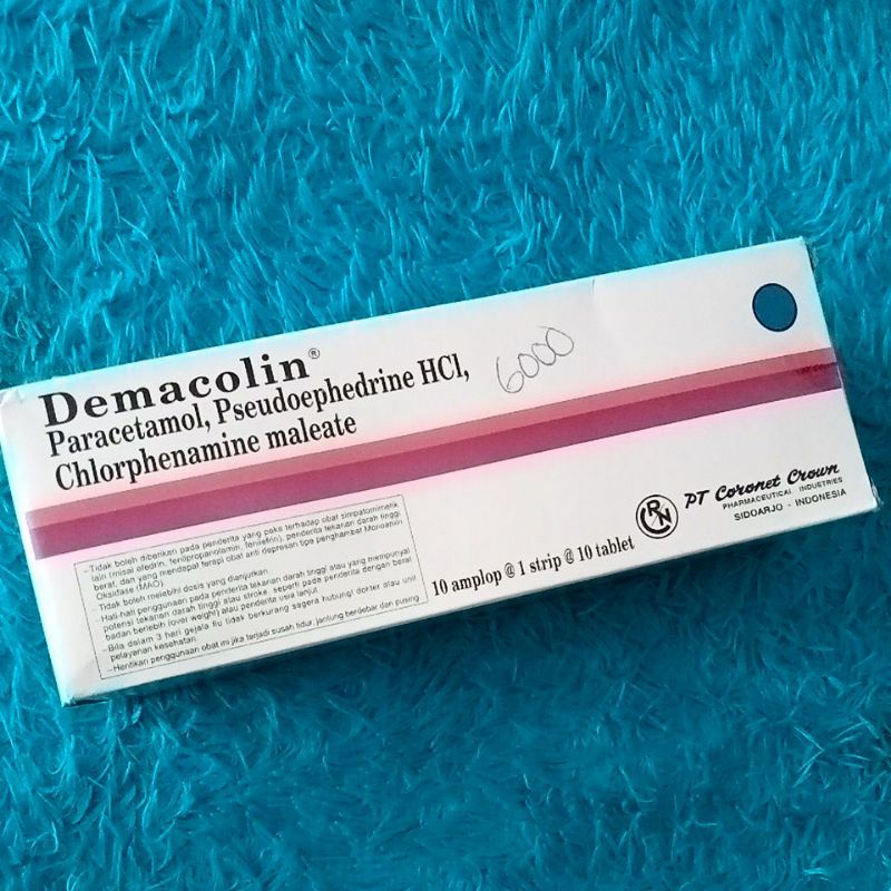 Demacolin obat flu&batuk
