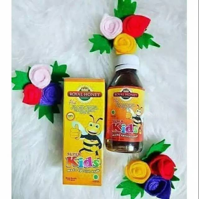 

PENAMBAH NAFSU MAKAN NATURAL ROYAL HONEY SUPER KIDS