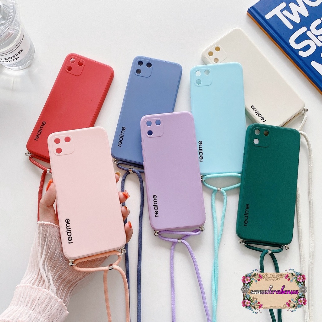 SOFTCASE SLINGCASE ORIGINAL SILIKON PELINDUNG KAMERA REALME C11 C15 NARZO 20 30A 50A PRO SB2748