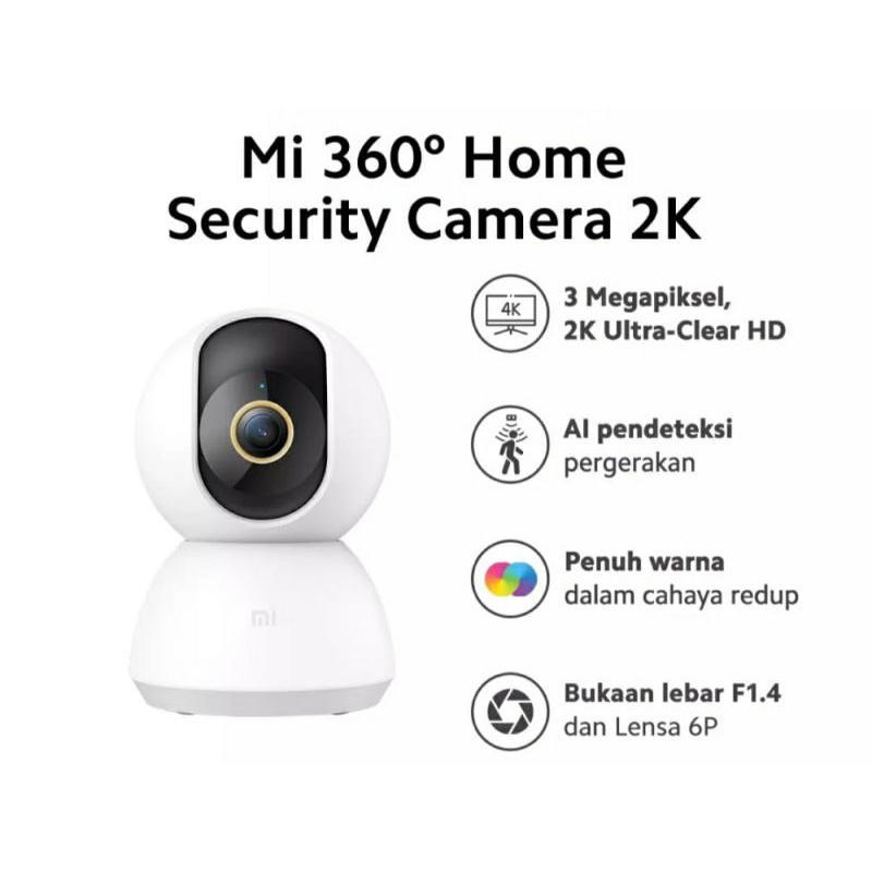 CCTV Xiaomi 360° BIG RESOLUSI.. ORIGINAL GARANSI RESMI