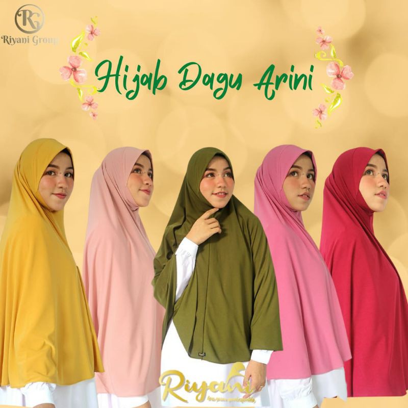 Hijab Arini - Hijab Dagu Ori by Riyani