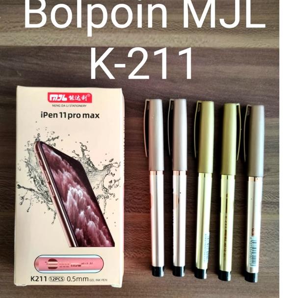 

Termurah (Harga 1 lusin)Bolpoint tinta cair, gel pen ipen xi pro max, blp gel office, bolpen cair MJL K211