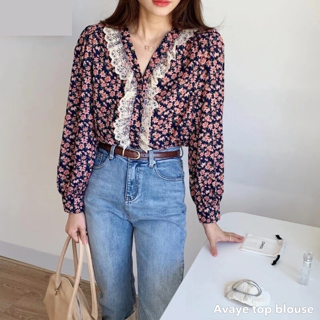 Avaye top blouse - Thejanclothes