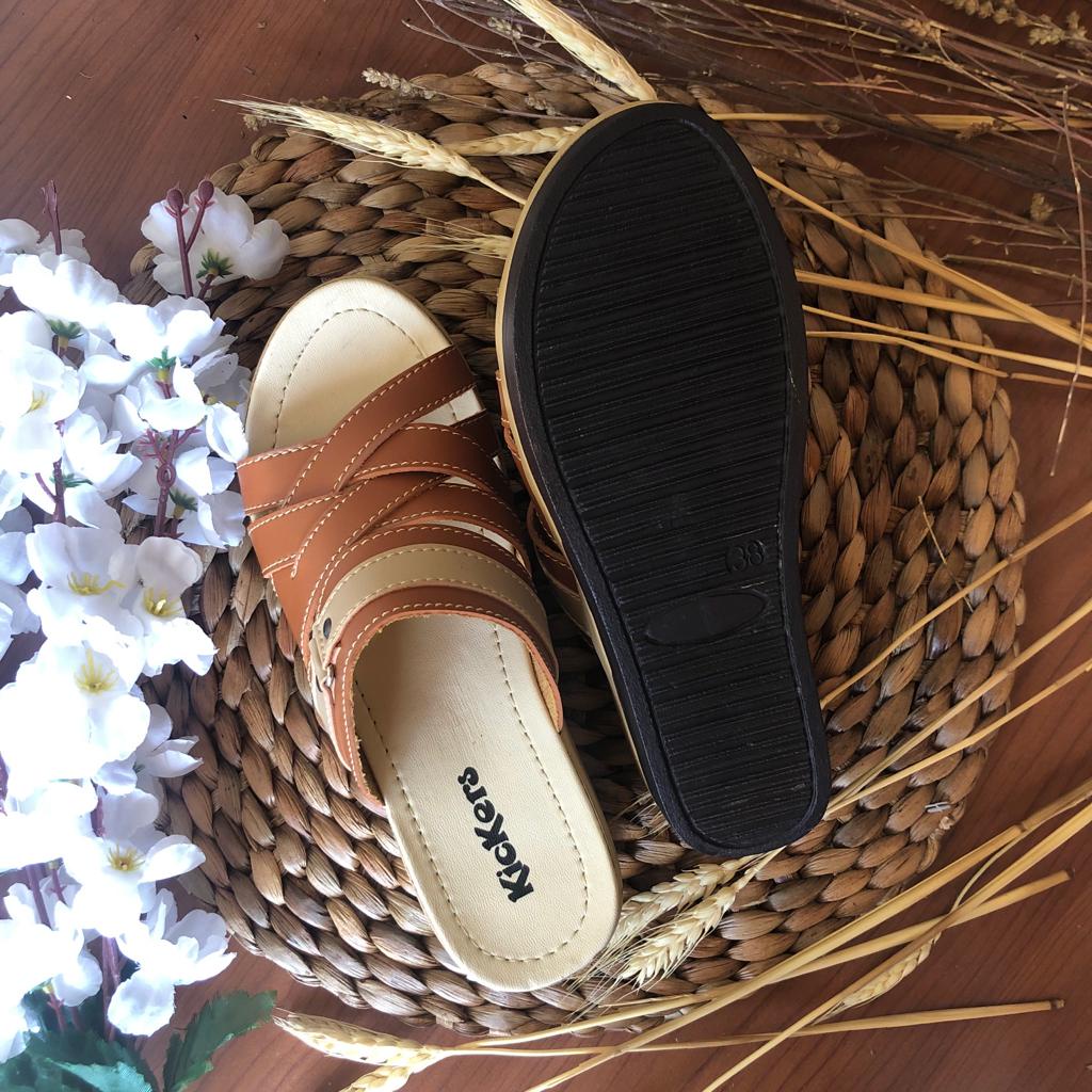 (TANPA KARDUS) sandal WEDGES SLOP SLP.04 3 SENDAL WANITA cewek terlaris perempuan keren kece terpopuler trandy SANDAL WEDGES WANITA TERBARU || SANDAL HAK TAHU WANITA Wedges Wanita Sandal Selop / Slop Casual Murah Kekinian