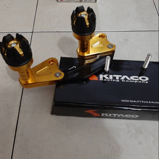 SLIDER JALU PELINDUNG KNALPOT YAMAHA NMAX AEROX LEXI KITACA KTC MODEL BIKERS / JALU KNALPOT N-MAX