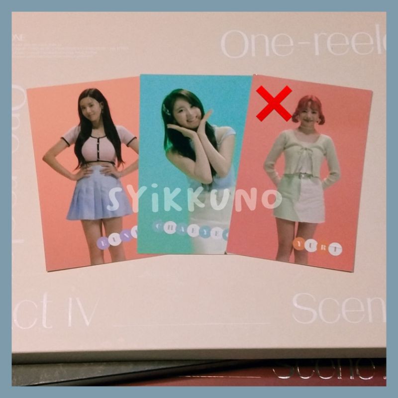 AR PC IZ*ONE Oneiric Diary (eunbi, chaeyeon)