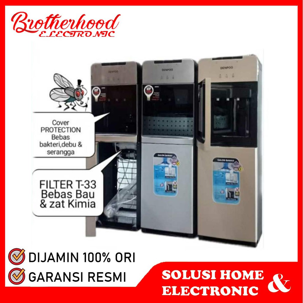 (BISA COD) DISPENSER GALON BAWAH DENPOO DDB-59 / DDB 59 / DDB59 [NORMAL, HOT AND COLD] TERLARIS
