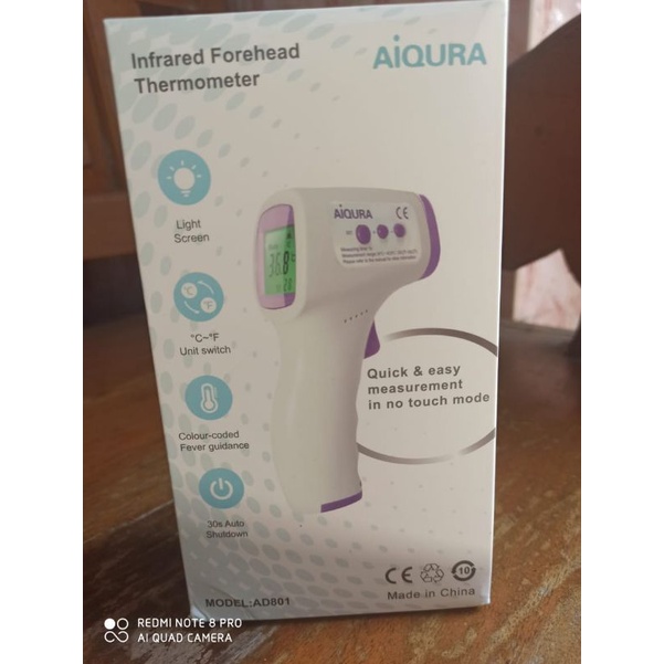 TERMOMETER/THERMOMETER GUN DIGITAL INFRARED AIQURA