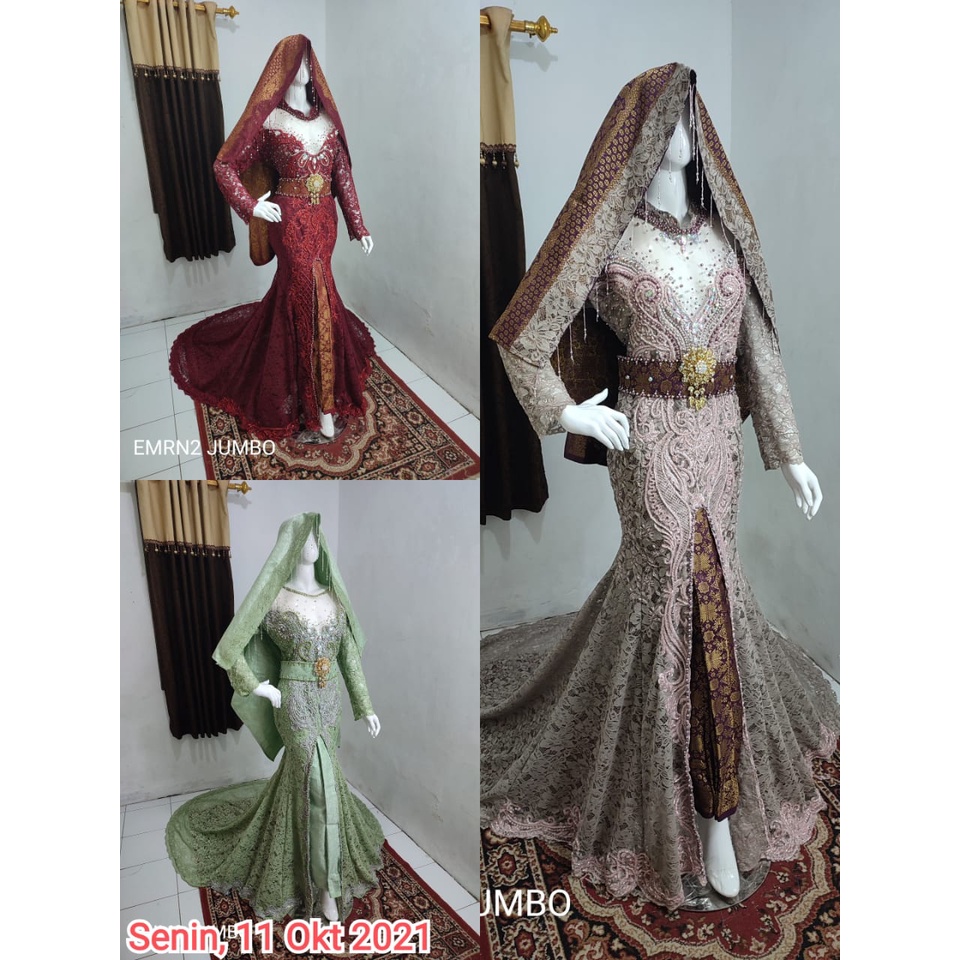 krn_Baju pengantin minang padang koto gadang /baju pengantin terbaru/baju koto gadang ekor