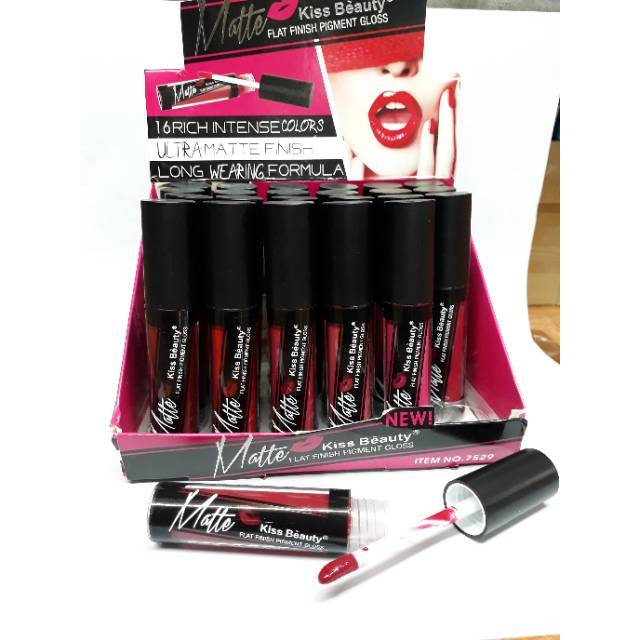 LIPGLOSS KISSBEAUTY PIGMENT 12ps