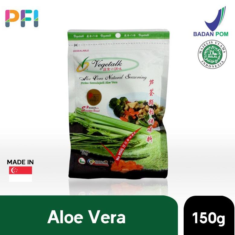

VEGETALK ALOEVERA SEASONING 150GR BUMBU SEASONING NON MSG