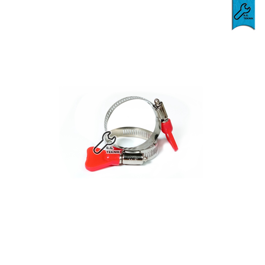 KLEM KUPING Stainless Hose Clamp Selang Klem Penjepit 2&quot; (27-51 mm)