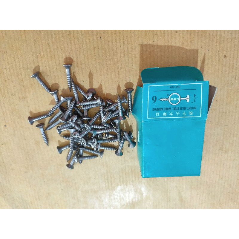 Sekrup Kayu 3/4" (¾x6)